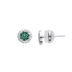 US Polo Assn Jewellery Celine Rhodium Oorbellen