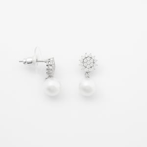 US Polo Assn Jewellery Soleil Rhodium Oorbellen