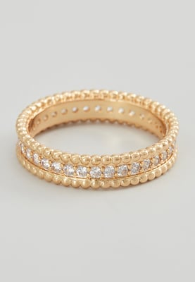 US Polo Assn Jewellery Sabrine Geelgouden Ring