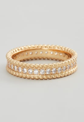 US Polo Assn Jewellery Sabrine Geelgouden Ring