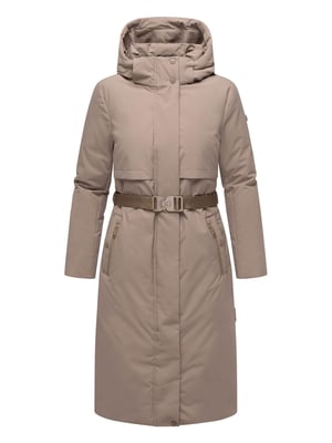 Navahoo dames winterparka WALDBUMMLER – weerbestendig & stijlvol met tailleceintuur