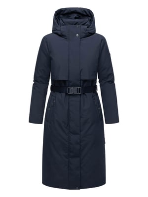 Navahoo dames winterparka WALDBUMMLER – weerbestendig & stijlvol met tailleceintuur