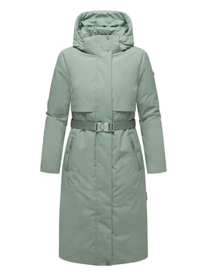 Navahoo dames winterparka WALDBUMMLER – weerbestendig & stijlvol met tailleceintuur