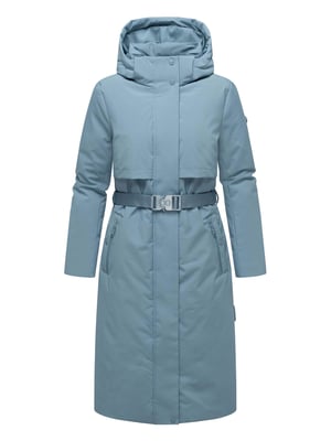 Navahoo dames winterparka WALDBUMMLER – weerbestendig & stijlvol met tailleceintuur