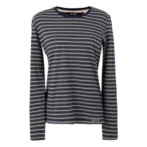 Regatta Dames/Dames Federica Stripe T-shirt met lange mouwen (Marine / Licht Vanille)