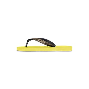 Python Bronze Flip Flop Bosgroen