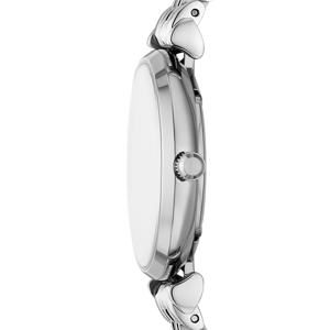 Emporio Armani Gianni T-bar Dames Zilveren Horloge AR11701