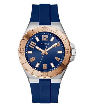 Guess Campus Heren Blauwe Horloge GW0906G3