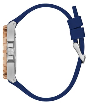 Guess Campus Heren Blauwe Horloge GW0906G3