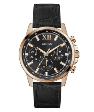 Guess Walker Heren Zwarte Horloge GW0901G5