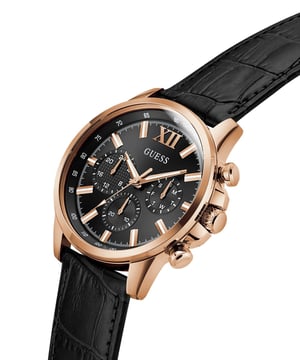 Guess Walker Heren Zwarte Horloge GW0901G5