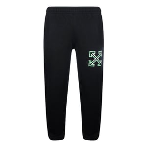 Off-white Tape Arrows Slim Shorten Sweatpant Zwart