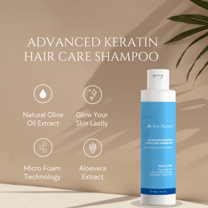 Geavanceerde Keratine Haarverzorgingsshampoo 100ml