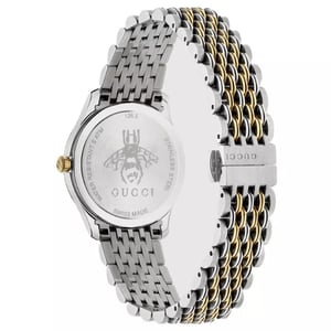 Gucci G-Timeless 29mm Dames Horloge met Bijenmotief en Roze Wijzerplaat
