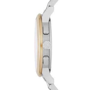 Burberry Unisex Tweekleurig Chronograaf Horloge BU9751
