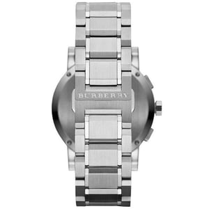 Burberry BU9380 Herenhorloge 42mm Zilver Chronograaf