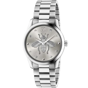 Gucci G-Timeless 38mm unisex roestvrij stalen horloge - YA1264126
