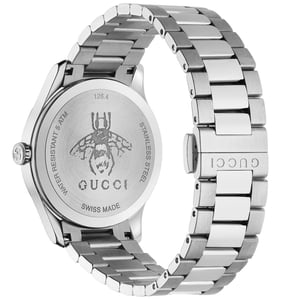 Gucci G-Timeless 38mm unisex roestvrij stalen horloge - YA1264126