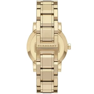 Burberry BU9134 Dameshorloge City - 34mm Champagne Goud Elegantie