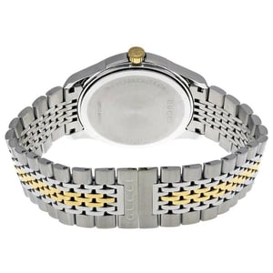 Gucci YA126409 G-Timeless Tweekleurig Herenhorloge - Stijlvolle Elegantie