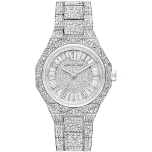Michael Kors MK4691 Raquel Pavé dameshorloge - Elegant zilver horloge