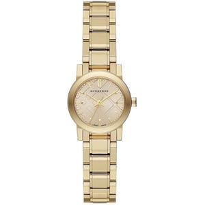 Burberry dameshorloge City Gold BU9227 - Elegant 26mm uurwerk