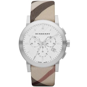 Burberry BU9357 Heren Chronograaf Horloge - De City Nova Luxe Timepiece