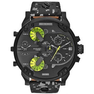 Diesel DZ7311 Mr Daddy 2.0 Camouflage herenhorloge met chronograaf