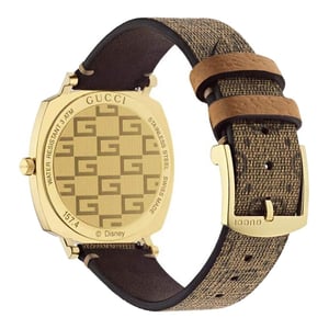 Gucci Disney X Gucci YA157420 Grip Unisex horloge - 35mm Goud Roestvrij Staal
