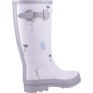 Cotswold Dames Wildbloem Wellingtonlaarsjes (Lila)