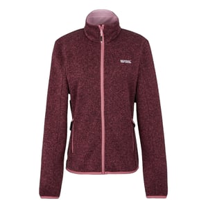 Regatta Dames/Dames Newhill Full Zip Fleecejack (Stoffige roos)