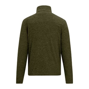 Regatta Heren Thompson Marl Half Zip Fleece Jacket (Olijf Nacht)