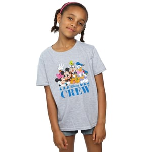Disney Meisjes Mickey Mouse Disney Vrienden Katoenen T-shirt (Sportgrijs)