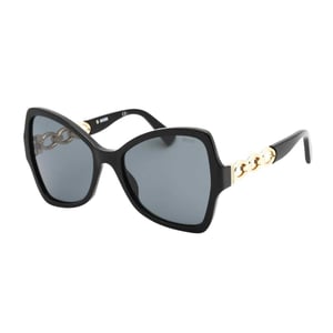 Moschino Dames/Vrouwen Vlinder Zonnebril (Zwart)