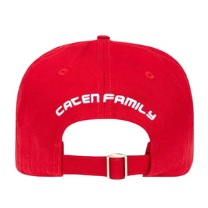 DSquared2 Familie Logo Baseballpet (Rood/Wit)