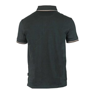 Aquascutum Unisex Logo Polo voor volwassenen (Zwart)