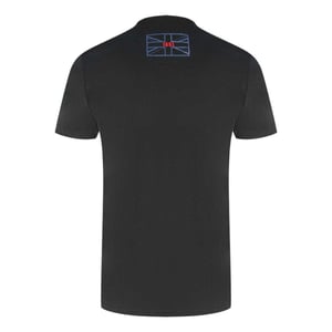 Aquascutum Unisex Adult Script Logo T-Shirt (Zwart)