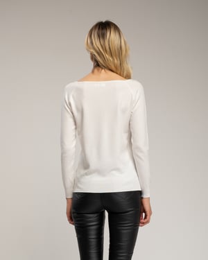 Fitted gebreide trui