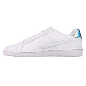Nike Court Royale Zilveren Witte Sneakers Met Hak