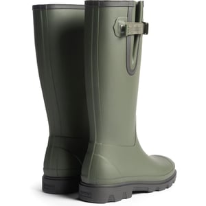 Hunter Field Downpour Boot Rubber Dames Donkergroen/Zwart Wellingtonlaarzen