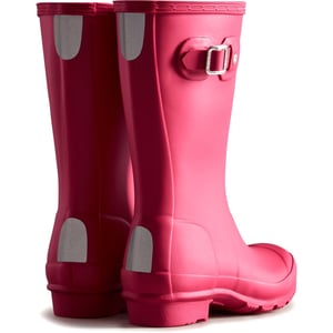 Hunter Junior Originals Laarzen Rubber Kinderen Felroze Wellie Laarzen