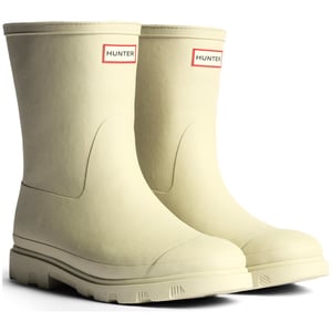 Hunter Downpour Korte Geïsoleerde Rubberlaarzen Voor Mannen - Grind Wellingtonboots