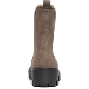 ENKEL BETTY-9 WARM VOERING Polyurethaan Dames Bruin Stone Hak Enkellaarsjes