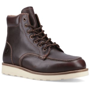Sperry Boston Leren Heren Chocolade Enkellaarzen
