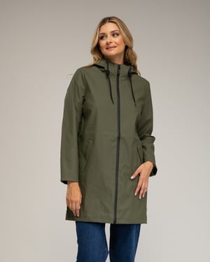Waterdichte regenjas met capuchon