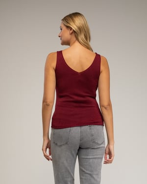 Gebreide top met Lurex