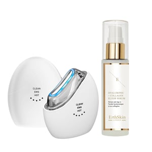 REGENERERENDE GEZICHTSET (GEAVANCEERD LED JONGE GLOED EMS SCULPTOR + HA SERUM 60ML)