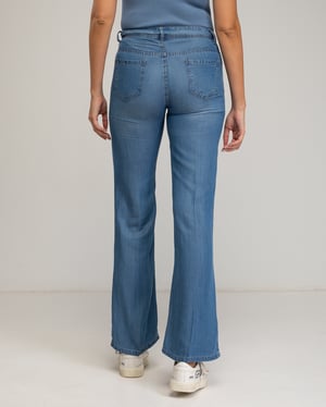 Rechtaf lente Tencel broek