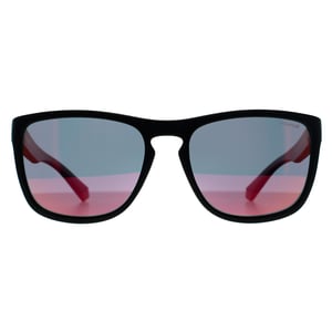 Polaroid Vierkant Unisex Zwart Rood Meerlaags Gepolariseerd PLD 2161/S