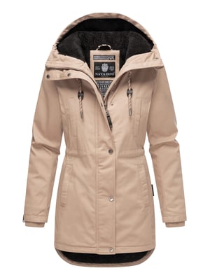 Navahoo Winterfunke dames winterjas met teddyvoering